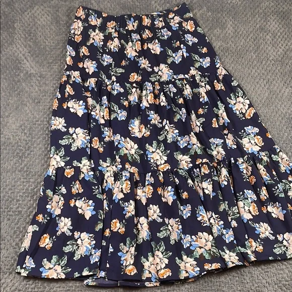 NWT LC Lauren Conrad Women's Floral Skirt Size Medium Cottagecore - Picture 7 of 9